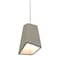Besa Lighting Skip Cord Pendant, Tan, Satin Nickel, 1x9W LED 1XT-SKIPTN-LED-SN - alternate 1